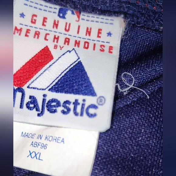 MAJESTIC EUC MENS SIZE XXL WASHINGTON DC NATIONALS BASEBALL JERSEY - Picture 4 of 7